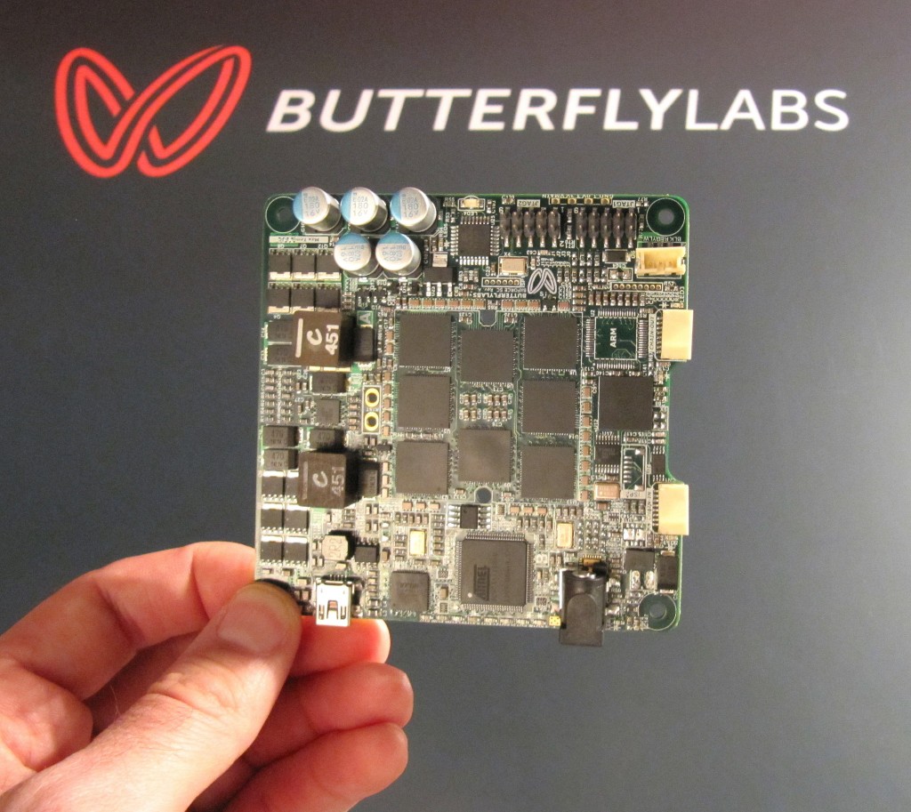 Butterfly Labs ASIC Miner.