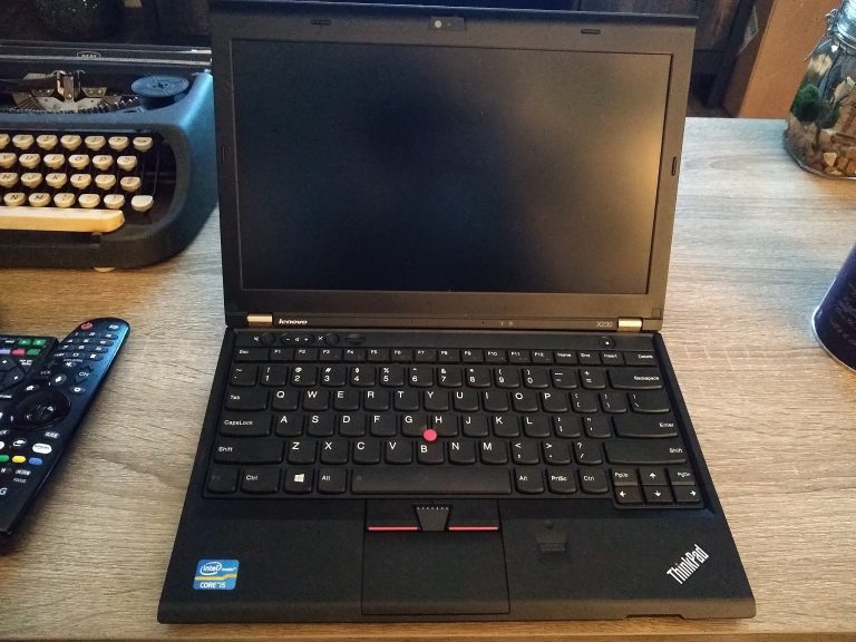 The majestic ThinkPad X230.